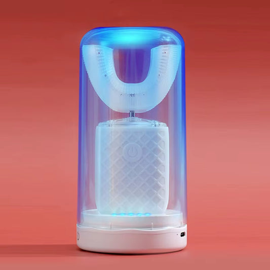 Revolutionary 360° Smart Sonic Electric Toothbrush - USB Rechargeable for Adults & Kids, Perfect for Whiter Teeth!