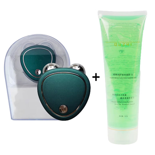Revitalizing Cold Gel Microcurrent Face Lifter – Anti-Wrinkle Roller for Youthful, Tightened Skin