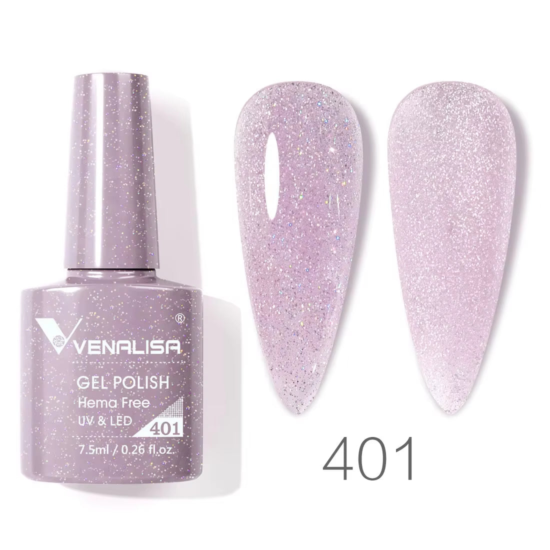 VIP4 TPO-Free Nail Gel Polish - 7.5ml Soak Off UV/LED Varnish for Stunning Full Coverage Manicure
