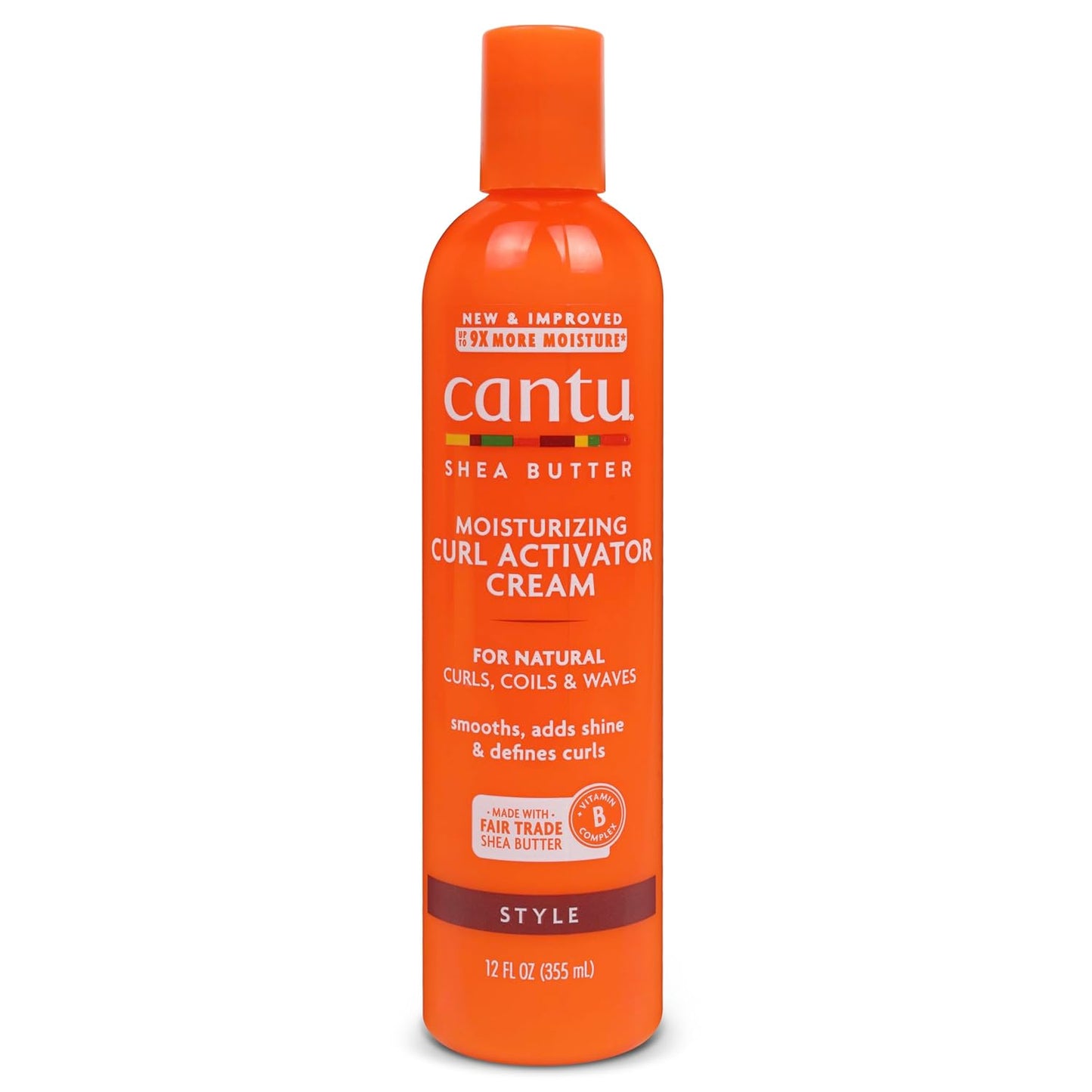 Shea Butter for Natural Hair Moisturizing Curl Activator Cream, 12 Fl Oz