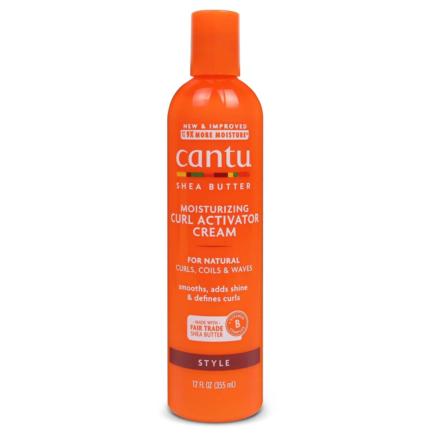 Shea Butter for Natural Hair Moisturizing Curl Activator Cream, 12 Fl Oz
