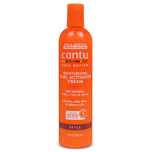 Shea Butter for Natural Hair Moisturizing Curl Activator Cream, 12 Fl Oz