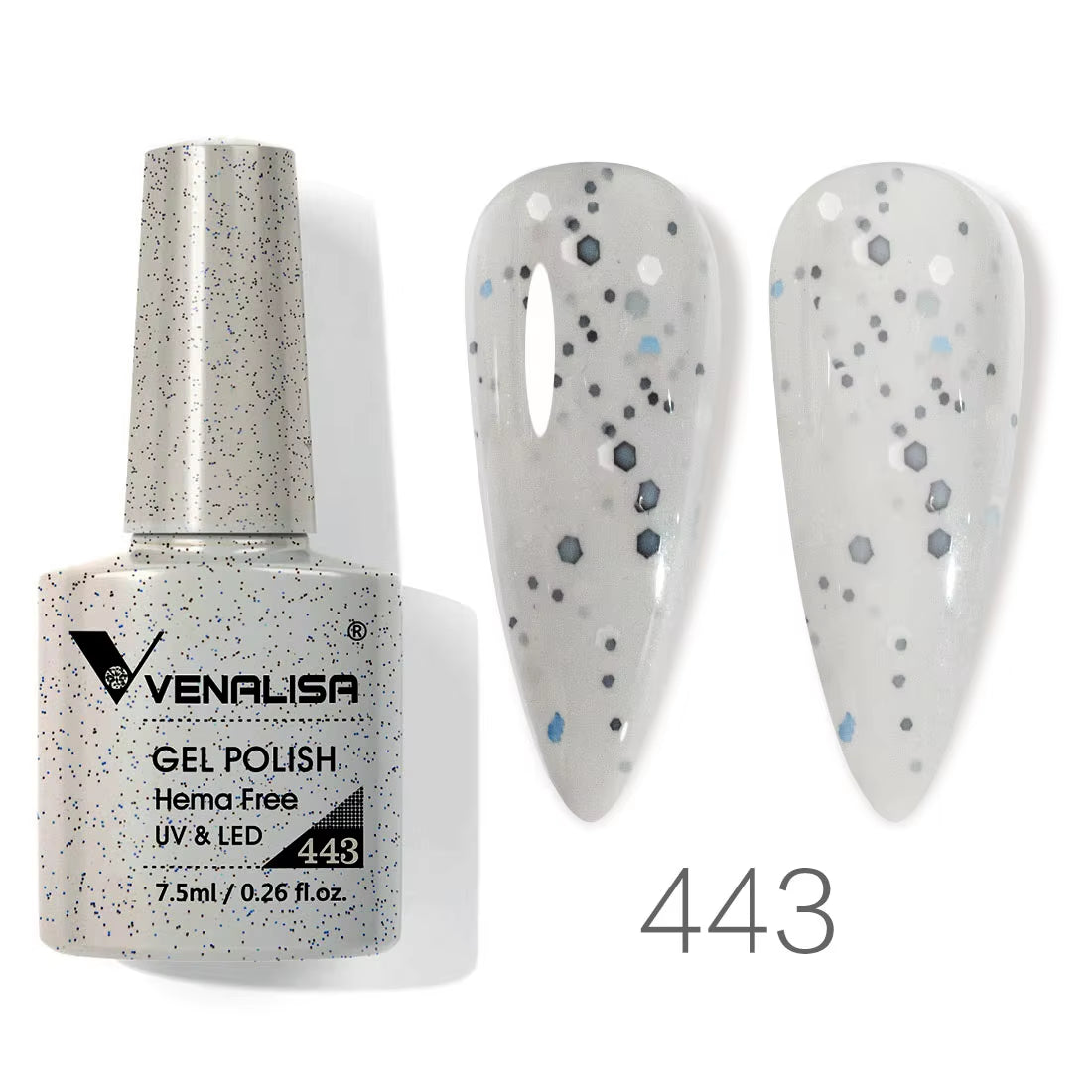 VIP4 TPO-Free Nail Gel Polish - 7.5ml Soak Off UV/LED Varnish for Stunning Full Coverage Manicure