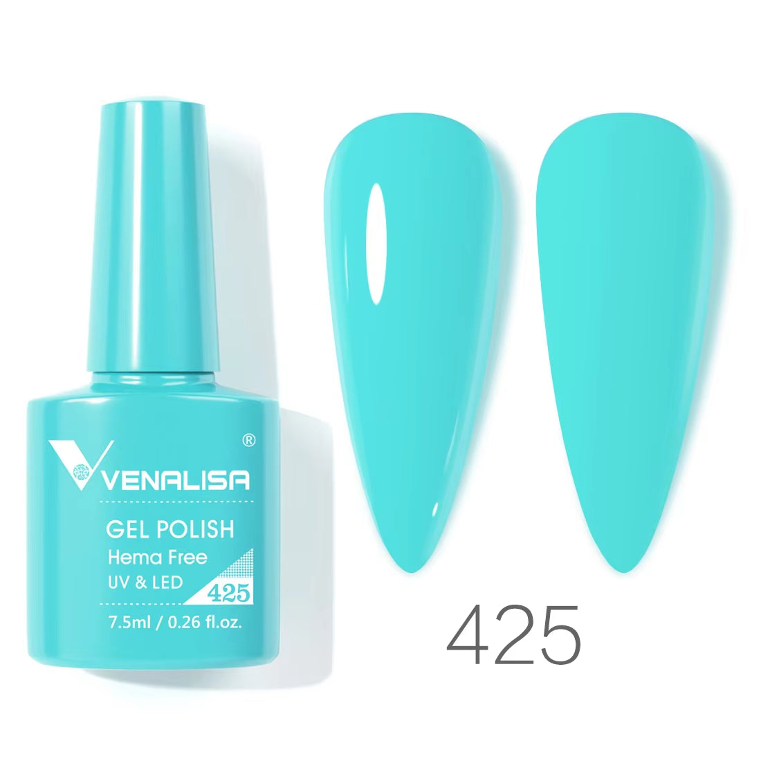 VIP4 TPO-Free Nail Gel Polish - 7.5ml Soak Off UV/LED Varnish for Stunning Full Coverage Manicure