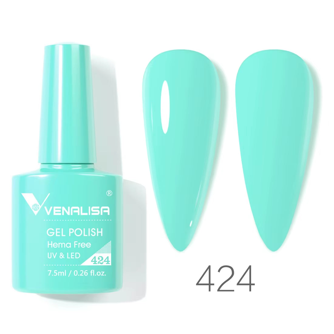 VIP4 TPO-Free Nail Gel Polish - 7.5ml Soak Off UV/LED Varnish for Stunning Full Coverage Manicure