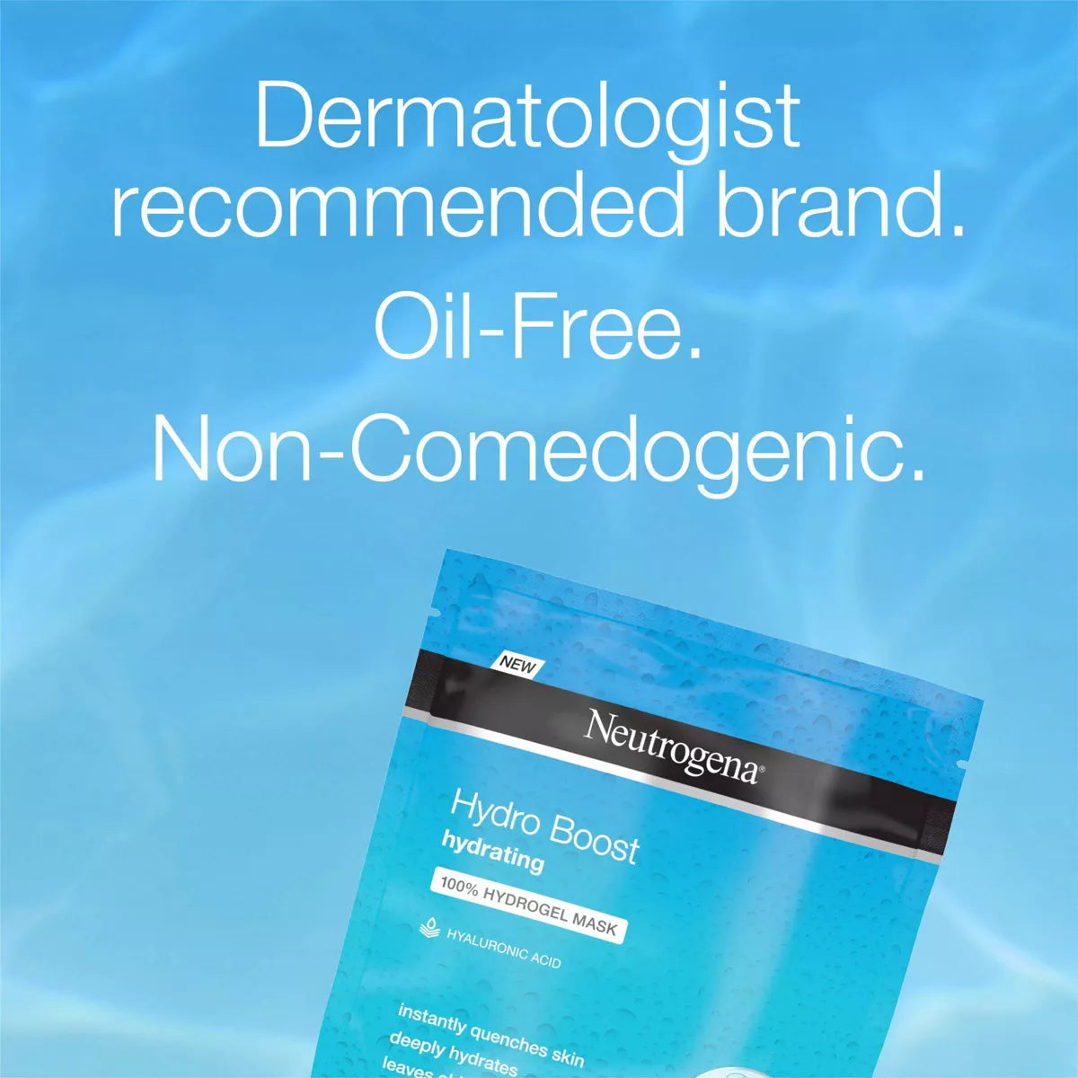 Neutrogena Hydro Boost Moisturizing Face Mask with Hyaluronic Acid for Dry Skin - 1Oz: Noncomedogenic, Paraben-Free, Scented