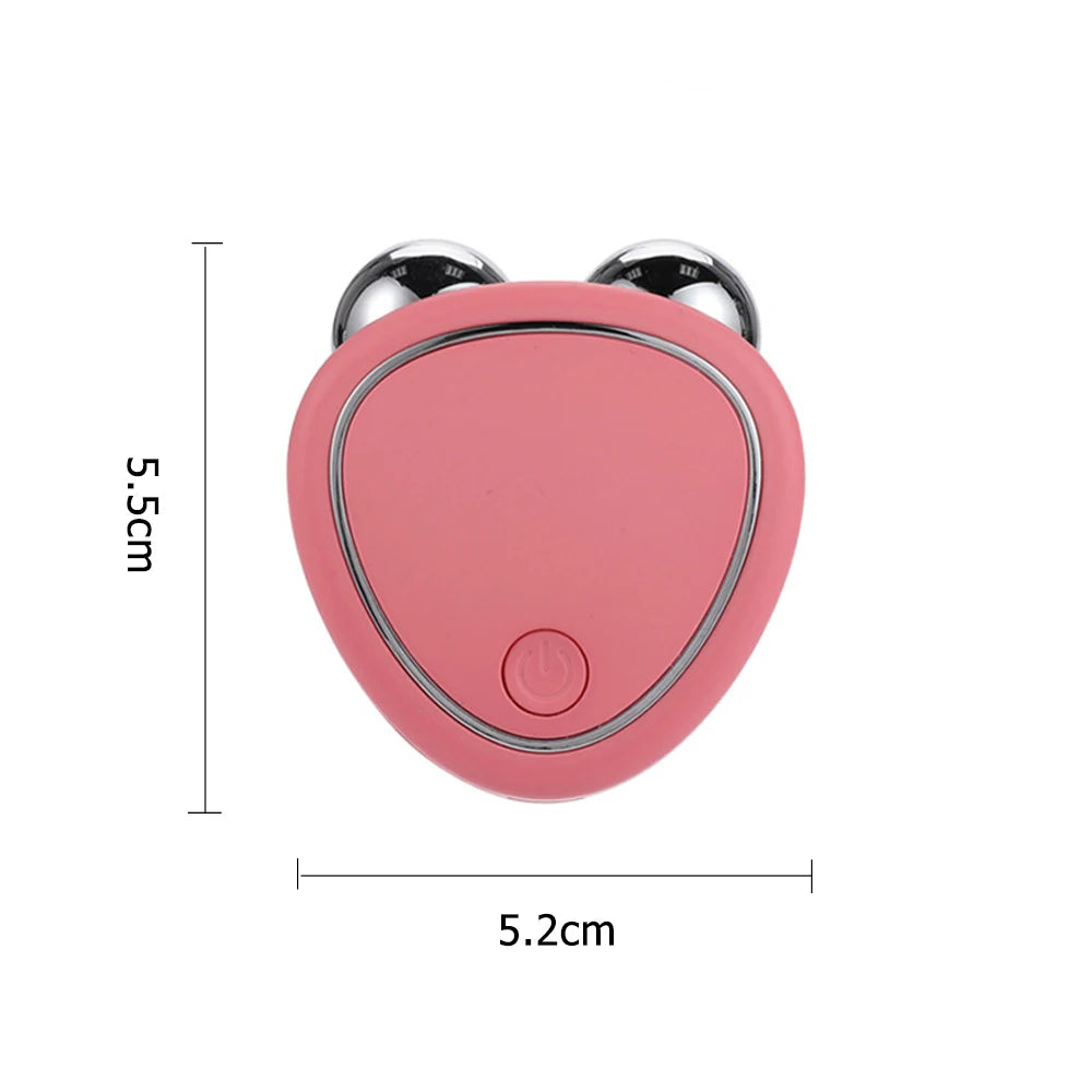 Revitalizing Cold Gel Microcurrent Face Lifter – Anti-Wrinkle Roller for Youthful, Tightened Skin