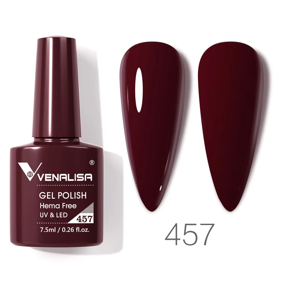 VIP4 TPO-Free Nail Gel Polish - 7.5ml Soak Off UV/LED Varnish for Stunning Full Coverage Manicure