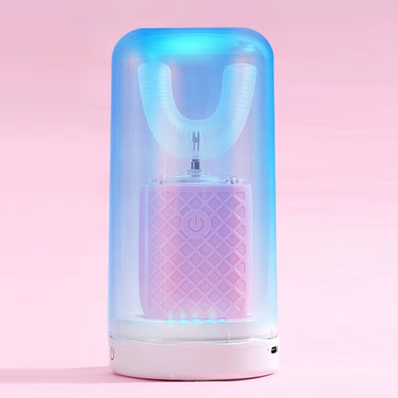 Revolutionary 360° Smart Sonic Electric Toothbrush - USB Rechargeable for Adults & Kids, Perfect for Whiter Teeth!