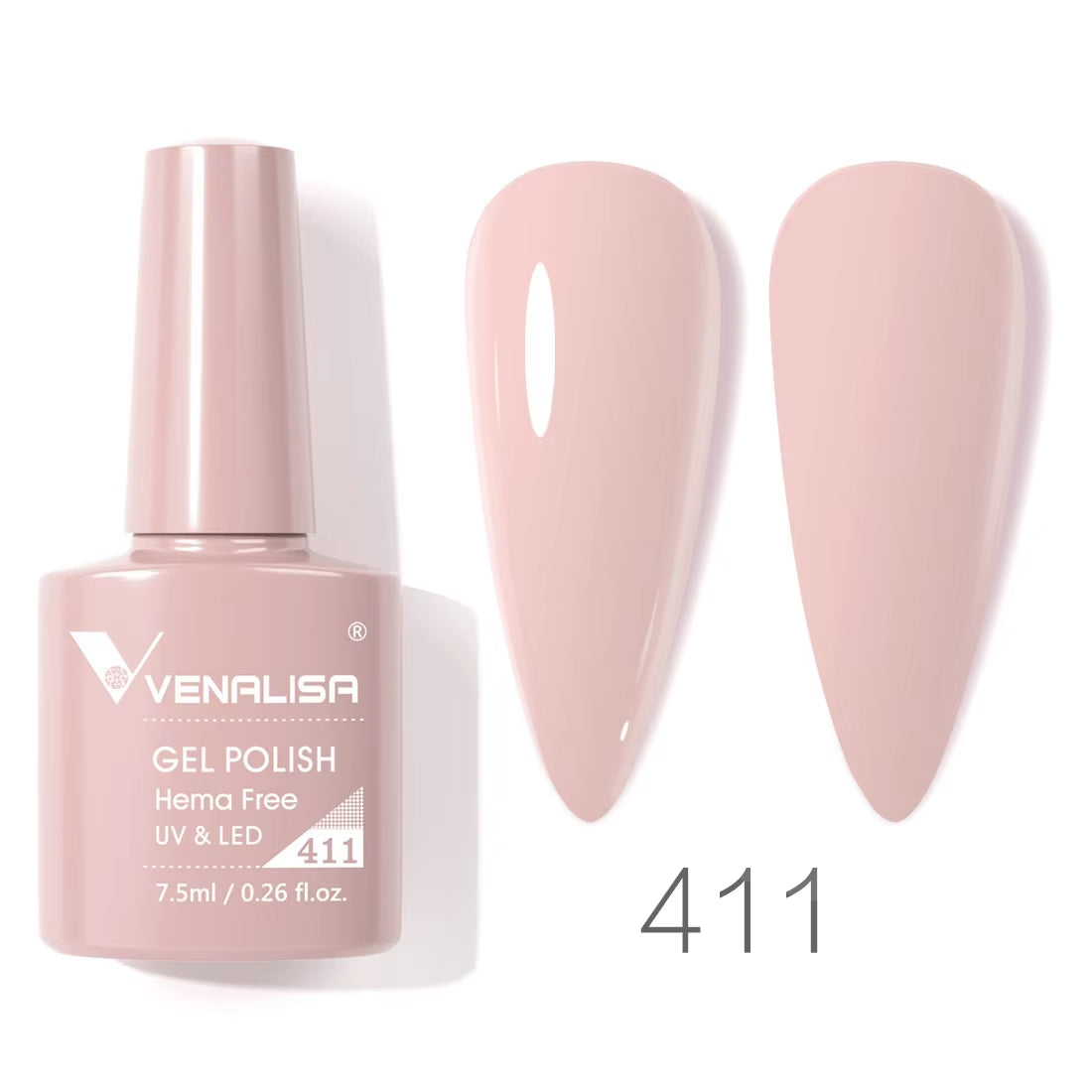 VIP4 TPO-Free Nail Gel Polish - 7.5ml Soak Off UV/LED Varnish for Stunning Full Coverage Manicure