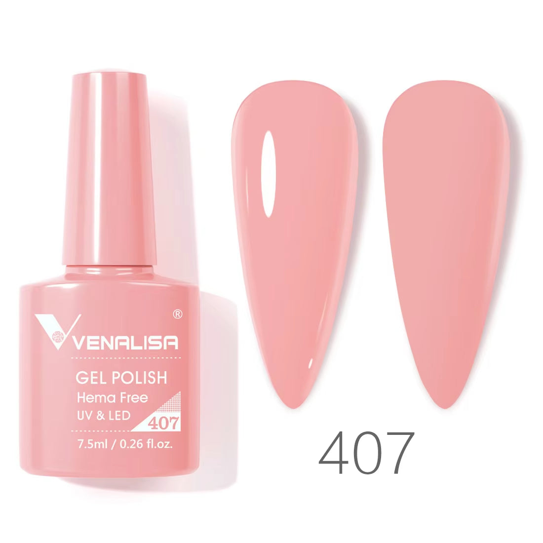 VIP4 TPO-Free Nail Gel Polish - 7.5ml Soak Off UV/LED Varnish for Stunning Full Coverage Manicure