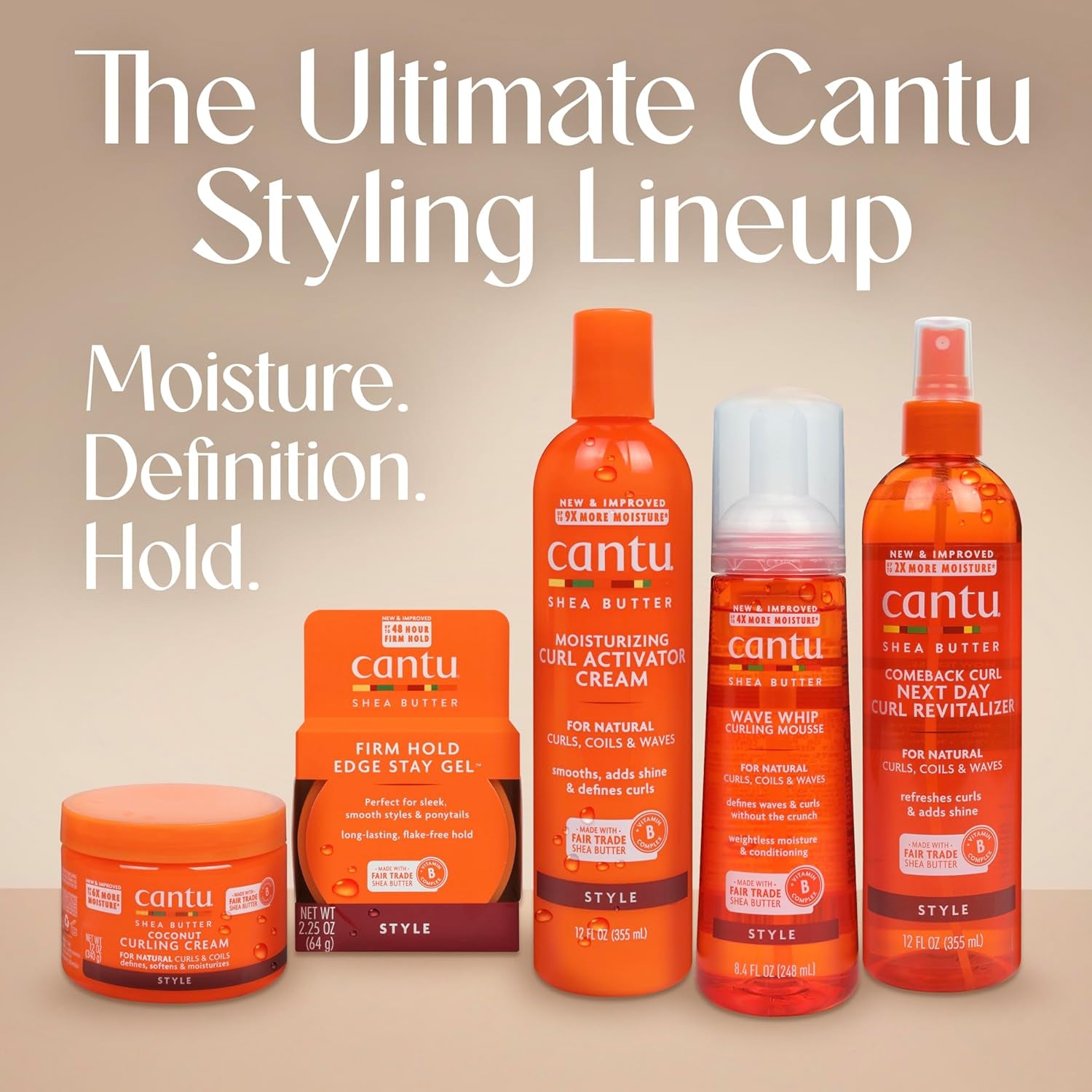 Shea Butter for Natural Hair Moisturizing Curl Activator Cream, 12 Fl Oz