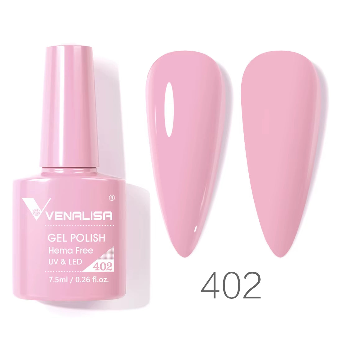 VIP4 TPO-Free Nail Gel Polish - 7.5ml Soak Off UV/LED Varnish for Stunning Full Coverage Manicure
