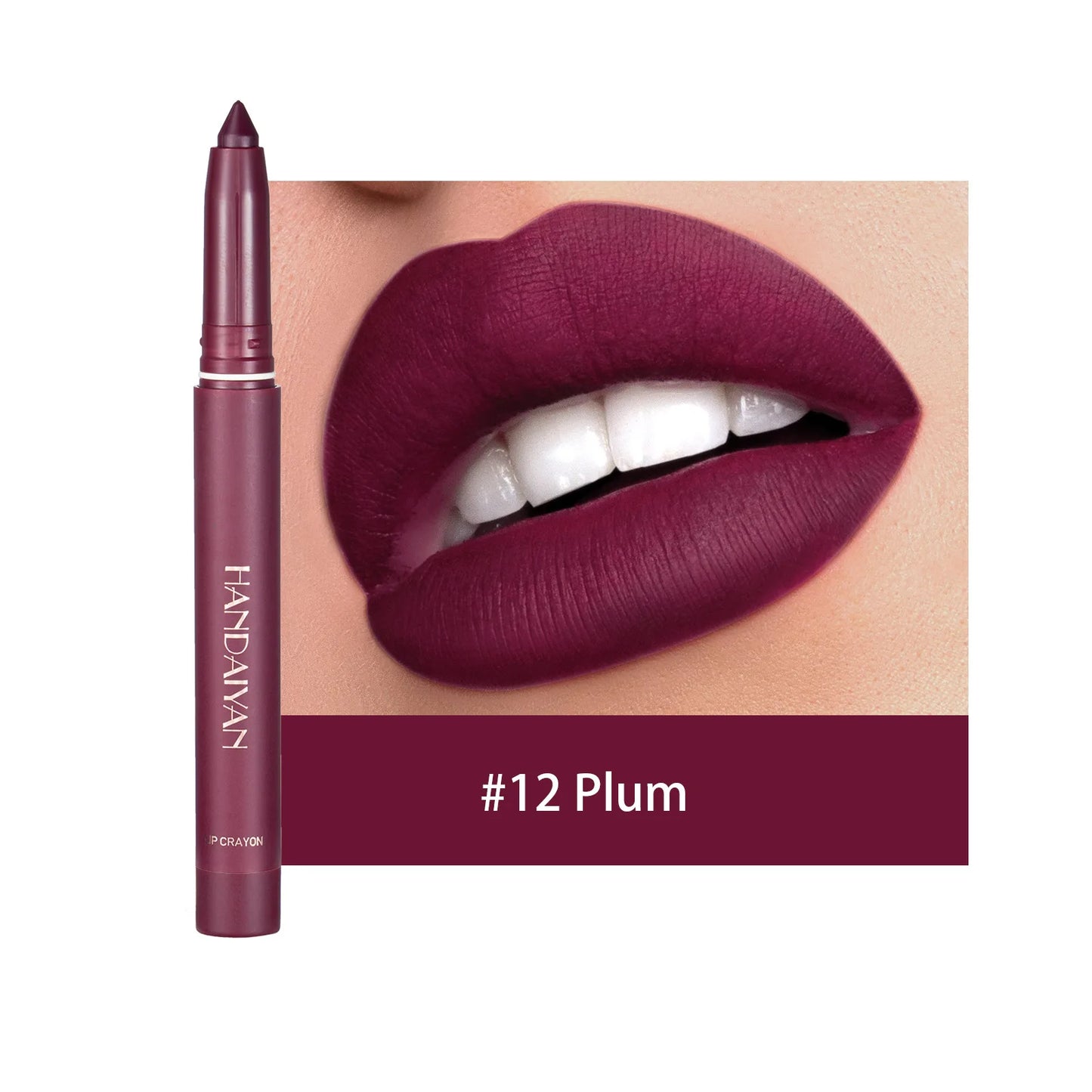 12 Color Waterproof Matte Nude Pink Lip Gloss & Liner Set – Long Lasting Lip Makeup Essentials
