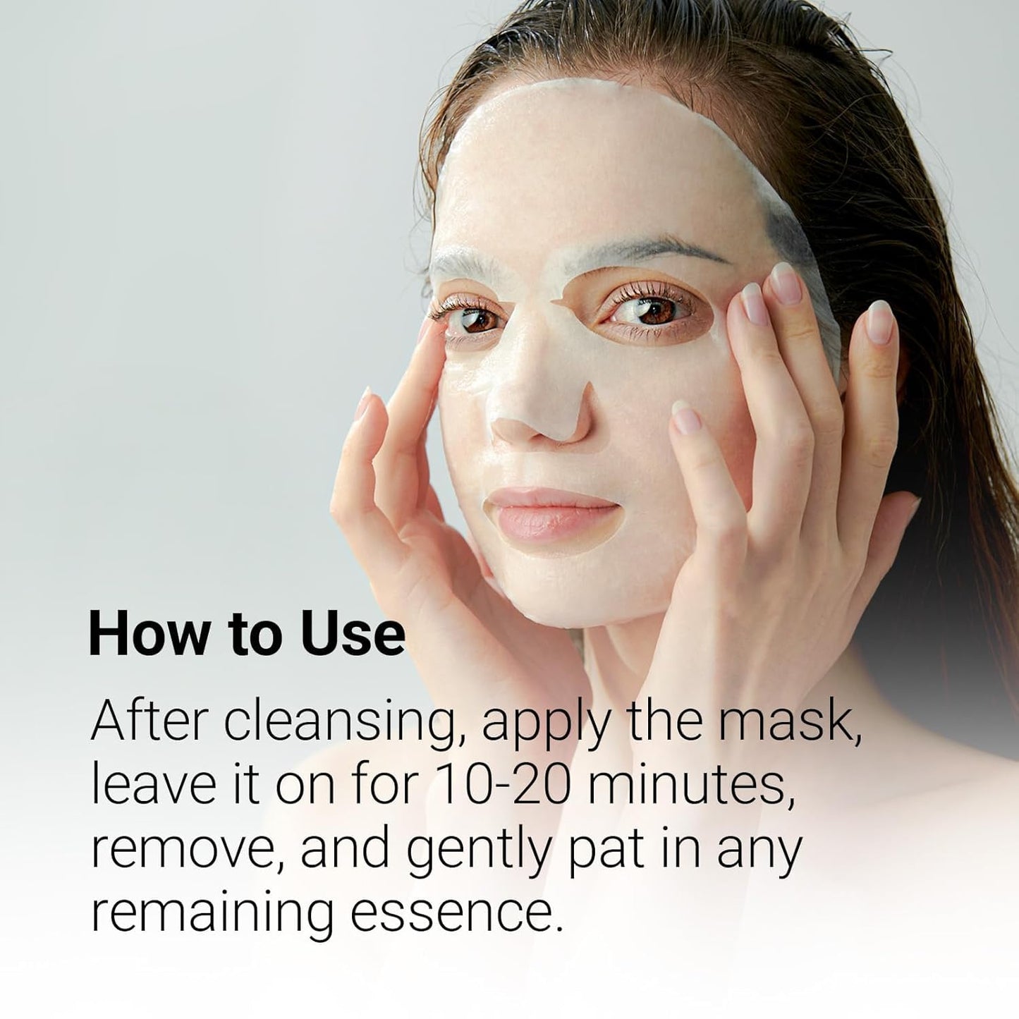 Soothing Calm Mask, Centella CICA Korean Face Mask, Korean Sheet Mask for Sensitive Skin, Hydrating Bamboo with Heartleaf, Mugwort & Hyaluronic Acid, Reduces Redness, 5 Sheets