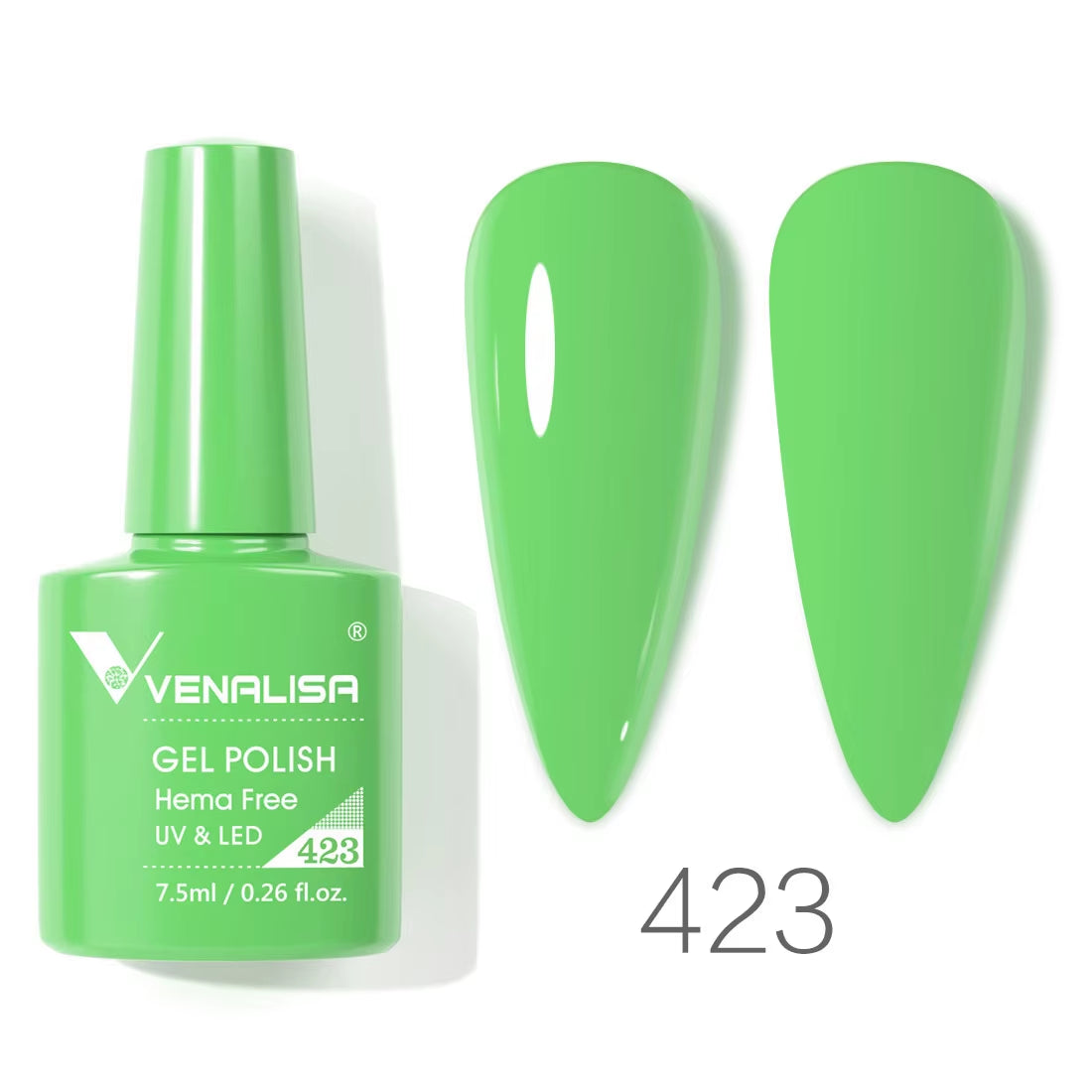 VIP4 TPO-Free Nail Gel Polish - 7.5ml Soak Off UV/LED Varnish for Stunning Full Coverage Manicure