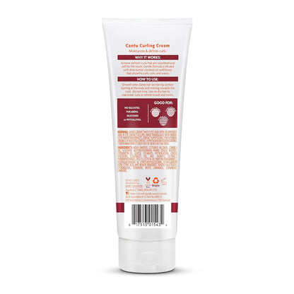 Transform Your Child's Curls with Cantu Care for Kids Curling Cream - Paraben & Sulfate-Free Shea Butter Formula, 8 Oz (Pack of 3)