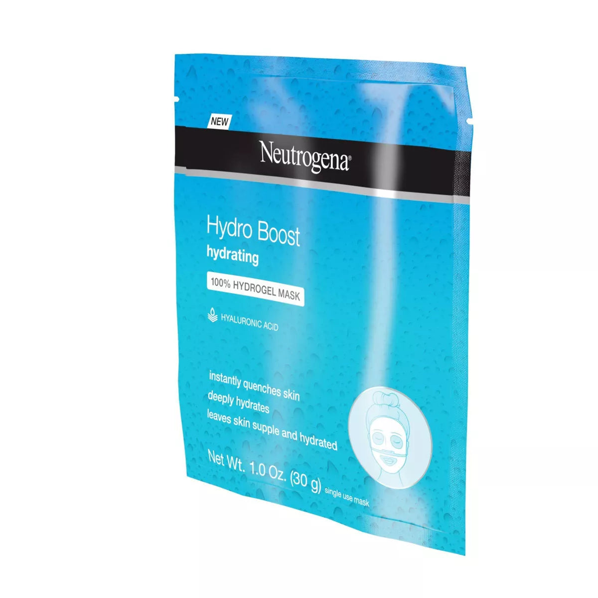 Neutrogena Hydro Boost Moisturizing Face Mask with Hyaluronic Acid for Dry Skin - 1Oz: Noncomedogenic, Paraben-Free, Scented