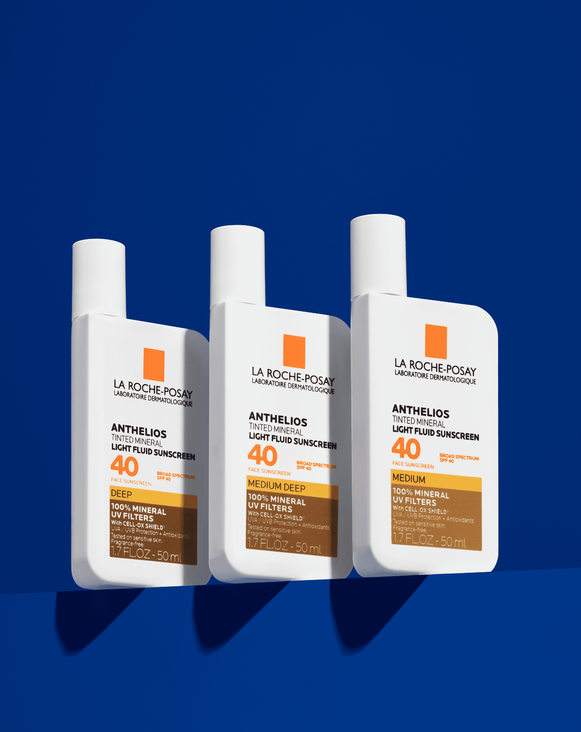 Anthelios Tinted Sunscreen SPF 40 - Deep - 1.7 Fl Oz