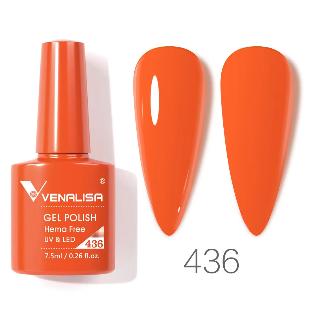 VIP4 TPO-Free Nail Gel Polish - 7.5ml Soak Off UV/LED Varnish for Stunning Full Coverage Manicure