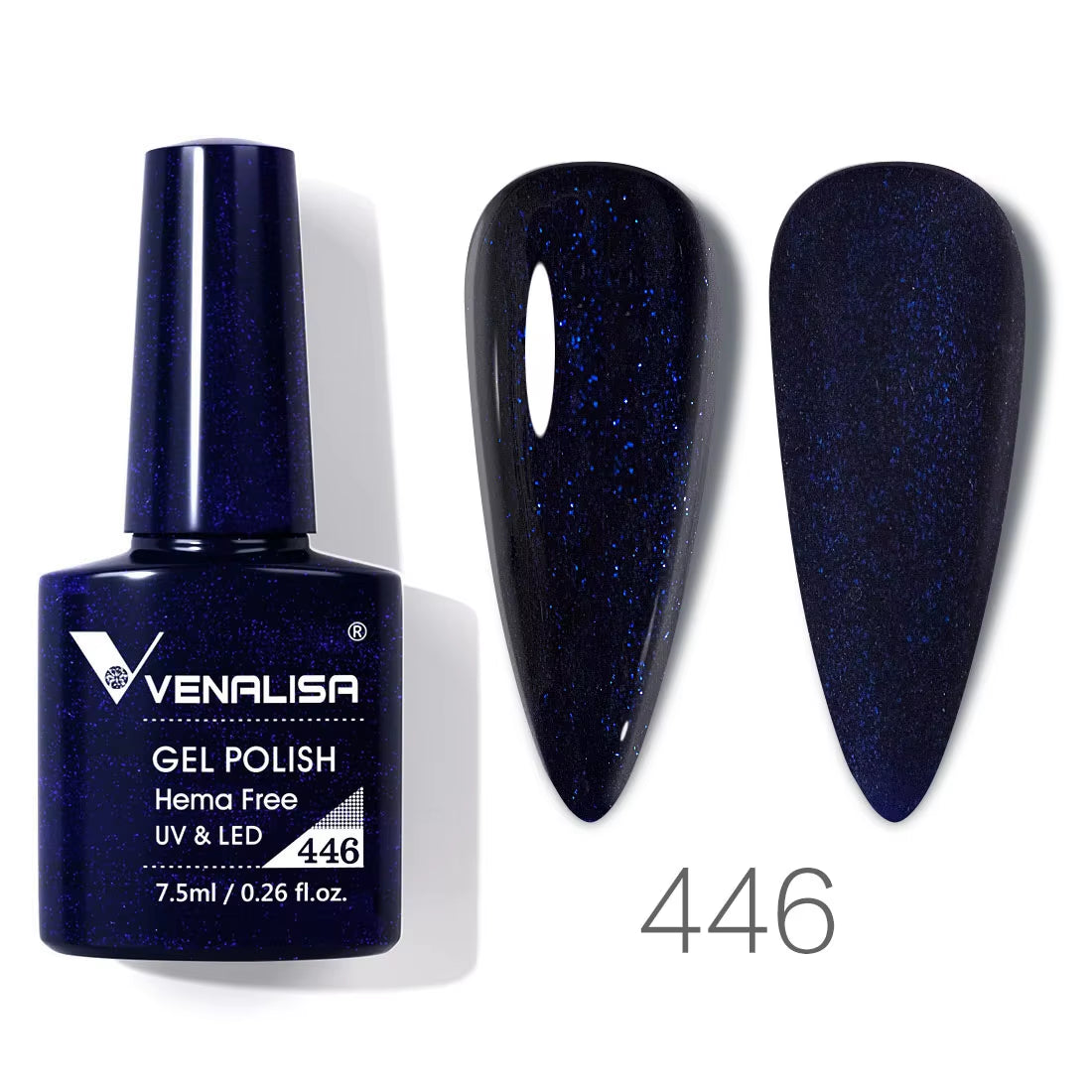 VIP4 TPO-Free Nail Gel Polish - 7.5ml Soak Off UV/LED Varnish for Stunning Full Coverage Manicure