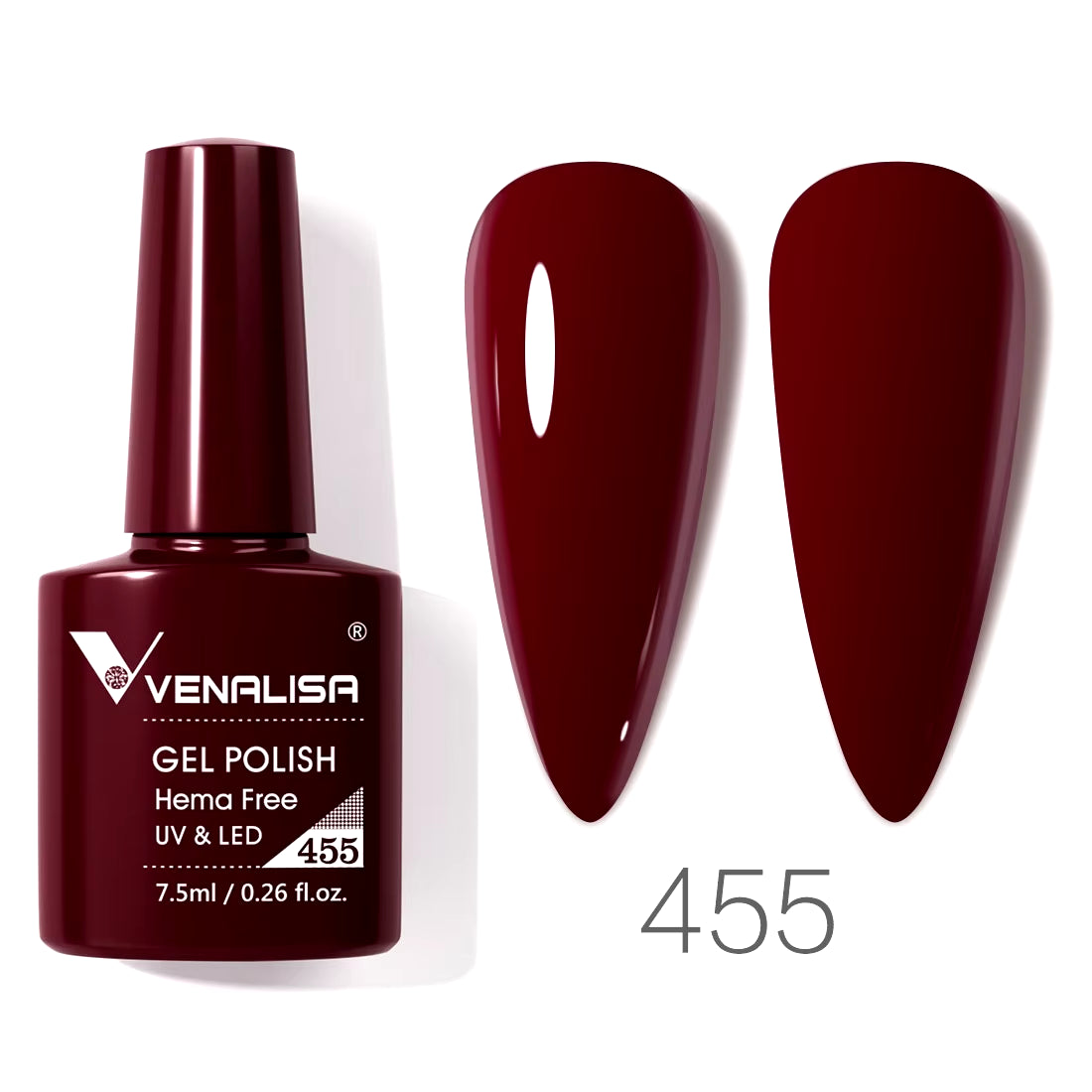 VIP4 TPO-Free Nail Gel Polish - 7.5ml Soak Off UV/LED Varnish for Stunning Full Coverage Manicure