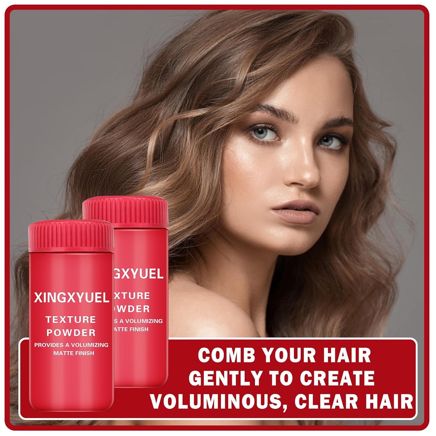 Fluffy Hair Texture Volume Styling Powder for Oil Control, Mattifying and Volumizing Hair Powder