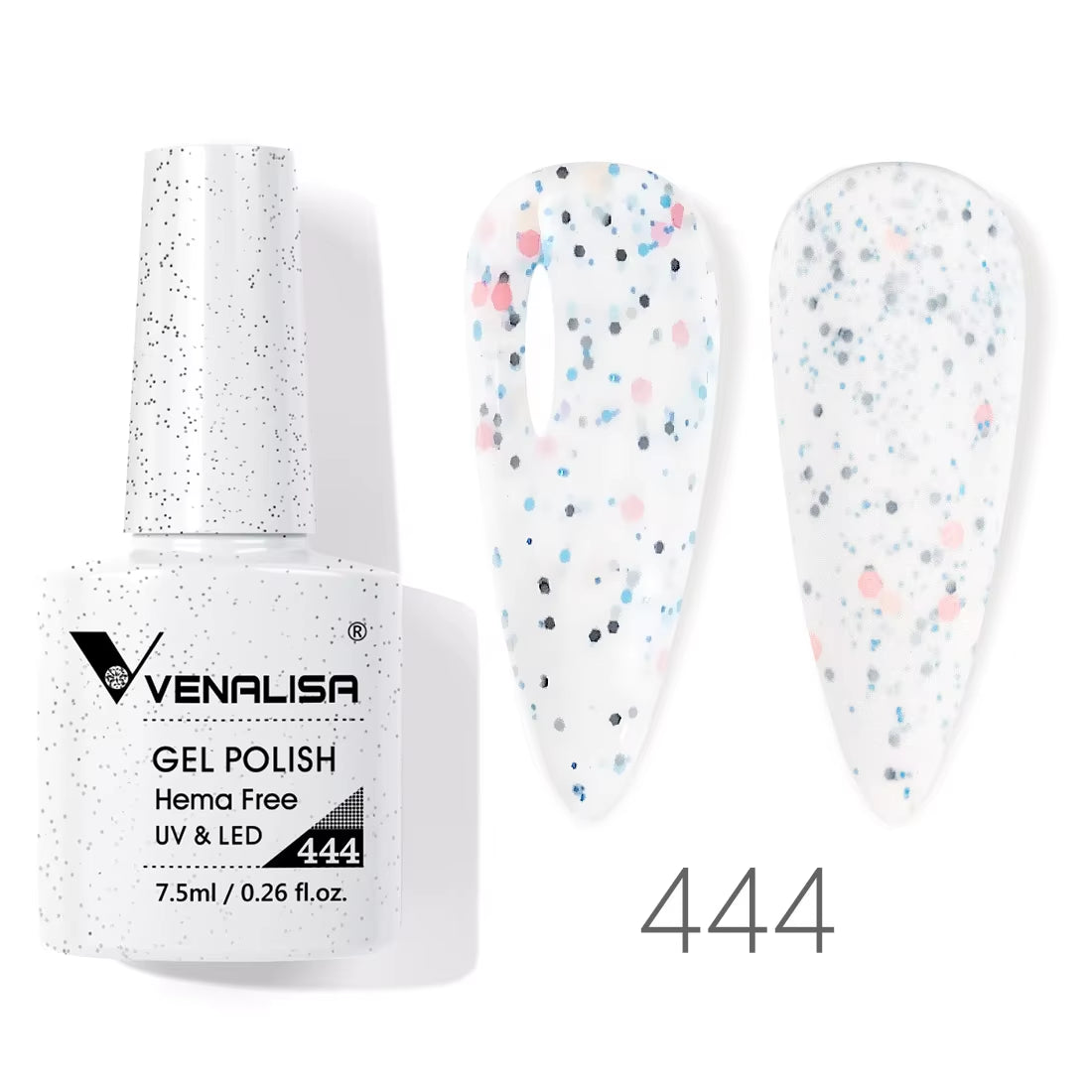 VIP4 TPO-Free Nail Gel Polish - 7.5ml Soak Off UV/LED Varnish for Stunning Full Coverage Manicure