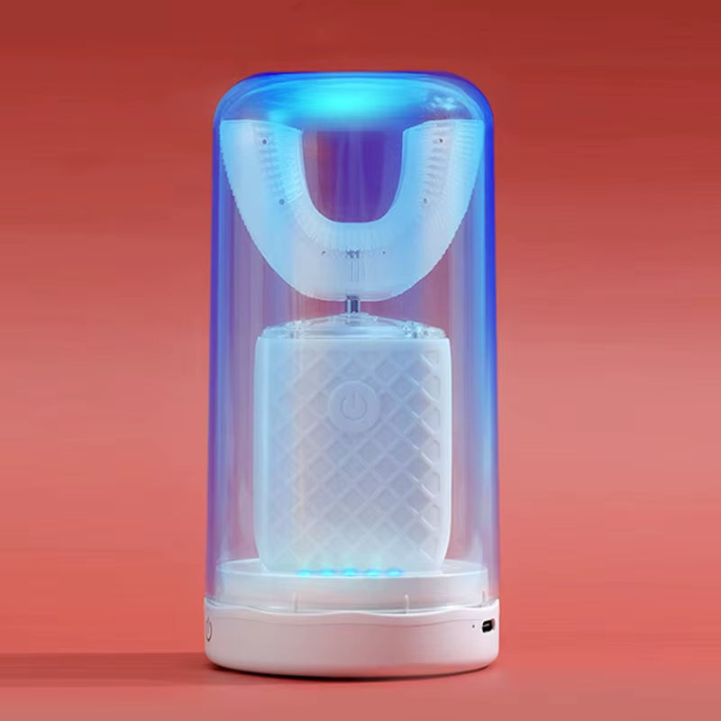 Revolutionary 360° Smart Sonic Electric Toothbrush - USB Rechargeable for Adults & Kids, Perfect for Whiter Teeth!