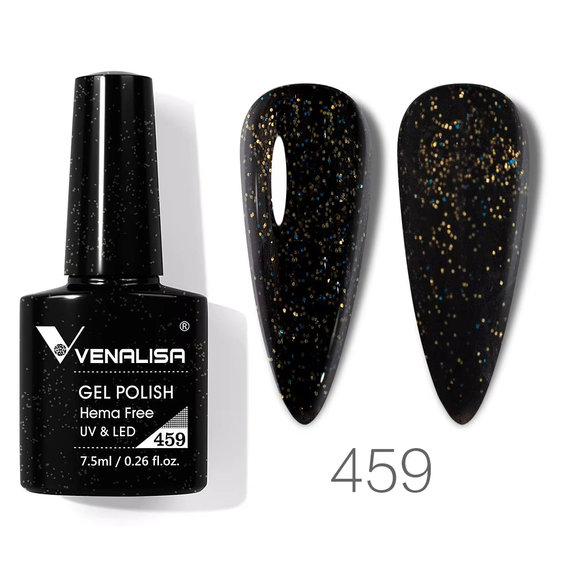 VIP4 TPO-Free Nail Gel Polish - 7.5ml Soak Off UV/LED Varnish for Stunning Full Coverage Manicure