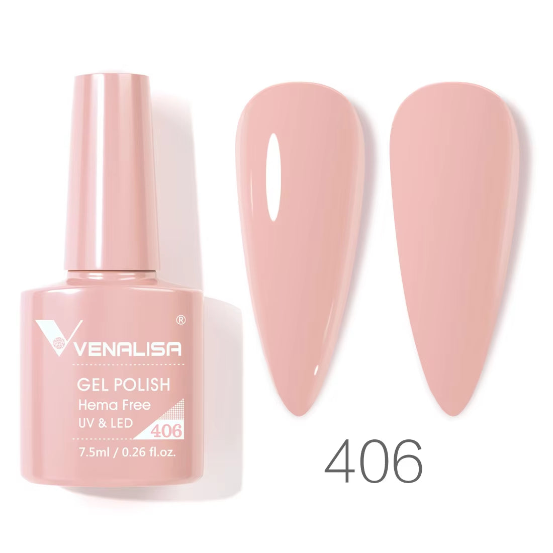 VIP4 TPO-Free Nail Gel Polish - 7.5ml Soak Off UV/LED Varnish for Stunning Full Coverage Manicure