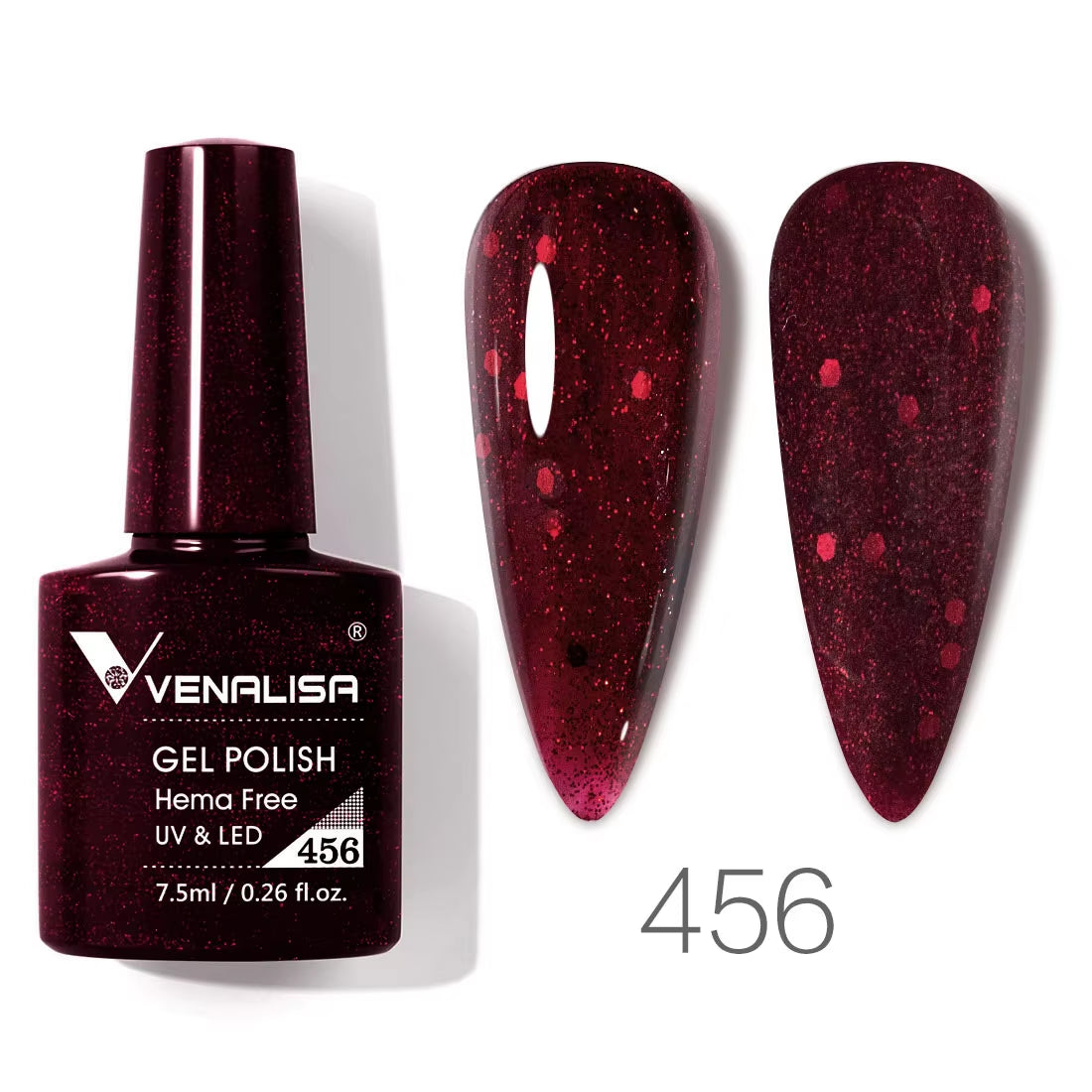 VIP4 TPO-Free Nail Gel Polish - 7.5ml Soak Off UV/LED Varnish for Stunning Full Coverage Manicure
