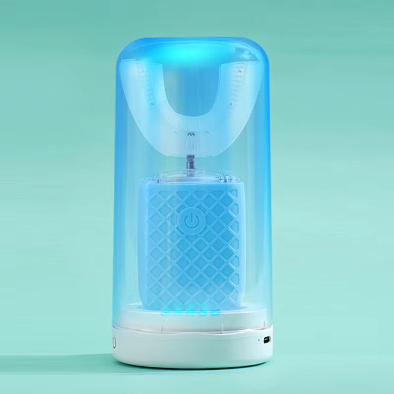 Revolutionary 360° Smart Sonic Electric Toothbrush - USB Rechargeable for Adults & Kids, Perfect for Whiter Teeth!