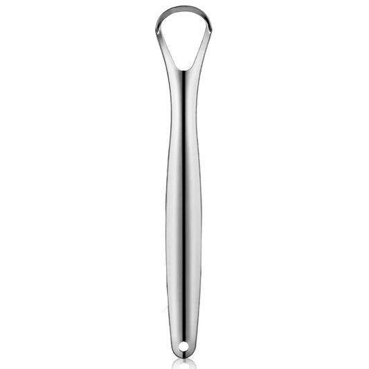 Ultimate Stainless Steel Tongue Scraper – Portable Oral Hygiene Tool for Fresh Breath & Clean Tongue for All Ages