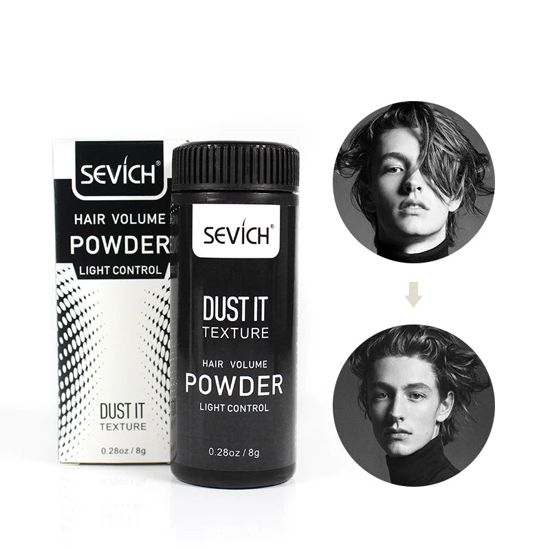 8G Hair Mattifying Powder for Light Control Hair Styling Unisex Dust It Texture Hair Volume Powder