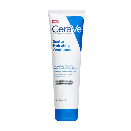 Gentle Hydrating Conditioner, Hair Conditioner with Ceramides, Niacinamide & Hyaluronic Acid, Sulfate Free & Color Safe, Moisturizing Conditioner for All Hair & Scalp Types