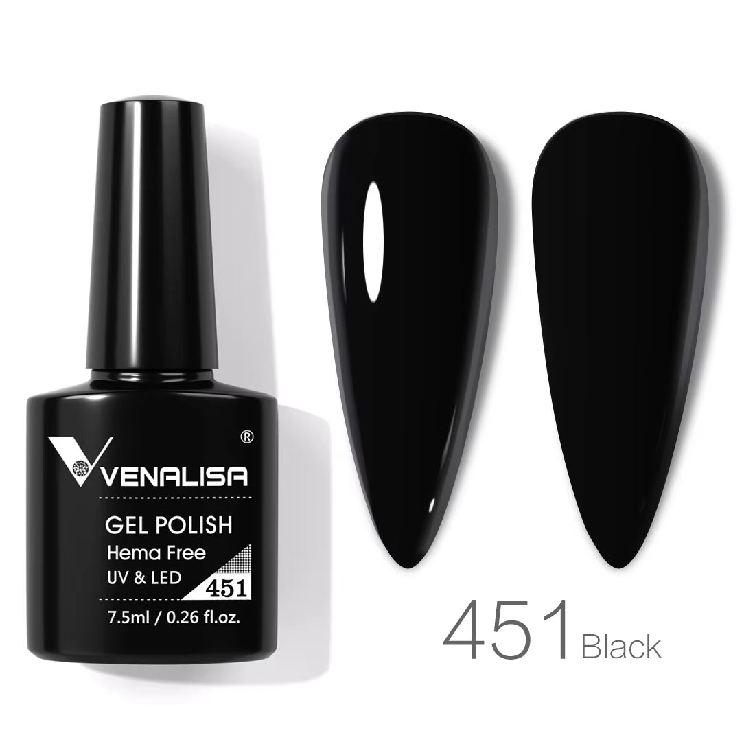 VIP4 TPO-Free Nail Gel Polish - 7.5ml Soak Off UV/LED Varnish for Stunning Full Coverage Manicure