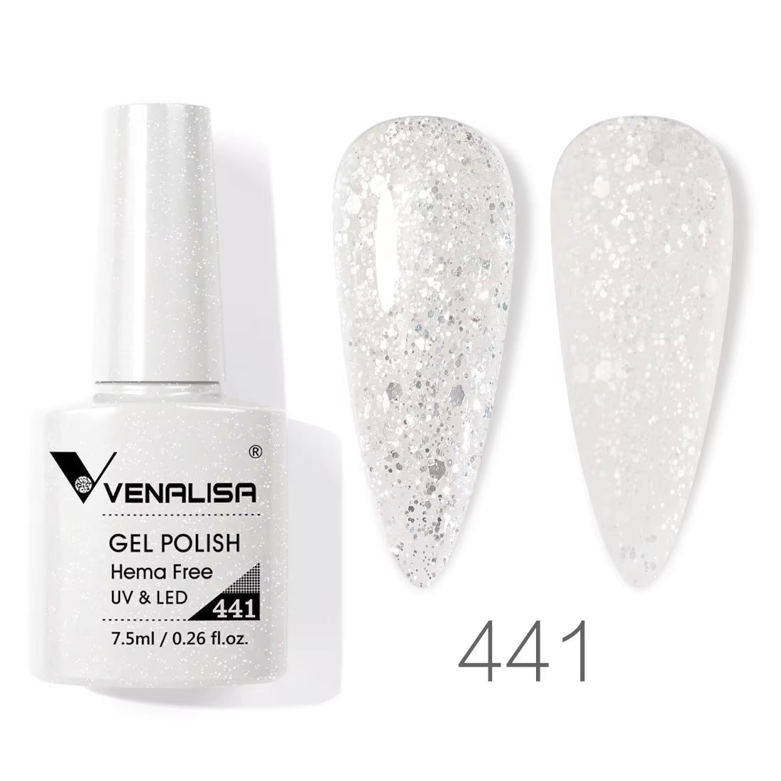 VIP4 TPO-Free Nail Gel Polish - 7.5ml Soak Off UV/LED Varnish for Stunning Full Coverage Manicure
