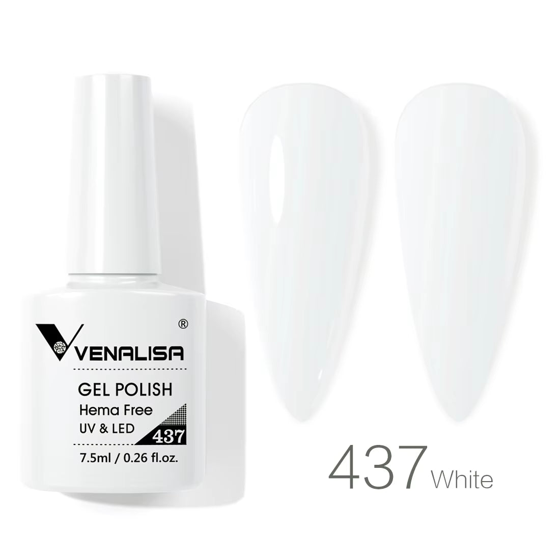 VIP4 TPO-Free Nail Gel Polish - 7.5ml Soak Off UV/LED Varnish for Stunning Full Coverage Manicure