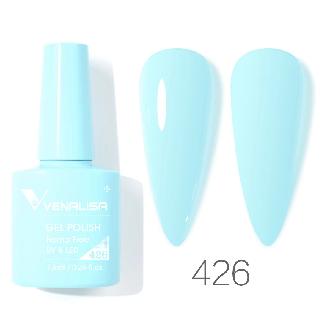 VIP4 TPO-Free Nail Gel Polish - 7.5ml Soak Off UV/LED Varnish for Stunning Full Coverage Manicure
