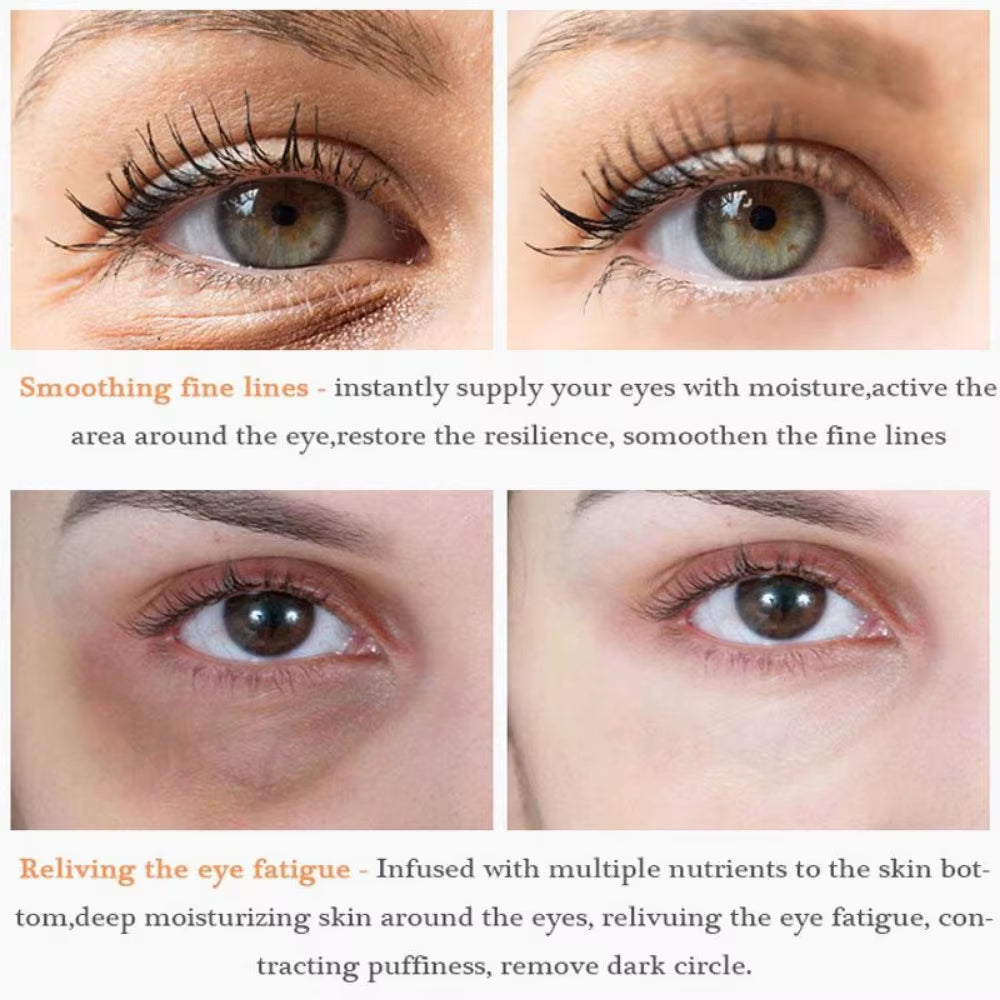 Revitalizing Gold Eye Serum - Retinol Anti-Aging & Whitening Formula for Flawless Skin