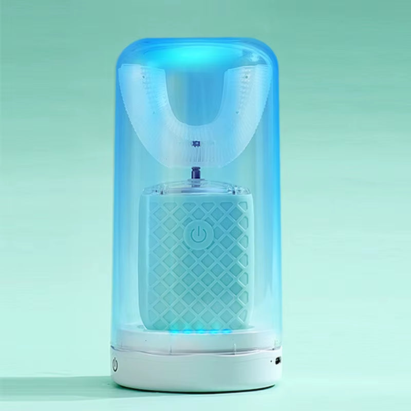Revolutionary 360° Smart Sonic Electric Toothbrush - USB Rechargeable for Adults & Kids, Perfect for Whiter Teeth!