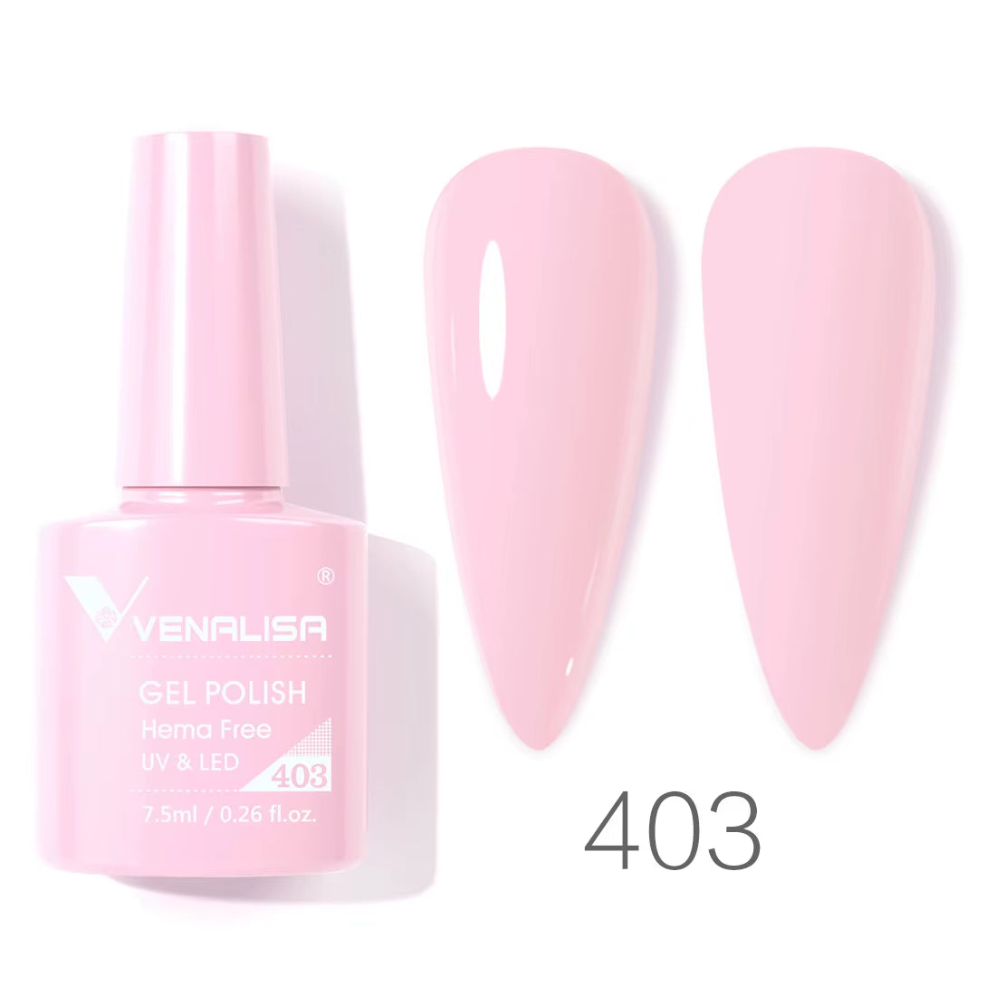 VIP4 TPO-Free Nail Gel Polish - 7.5ml Soak Off UV/LED Varnish for Stunning Full Coverage Manicure