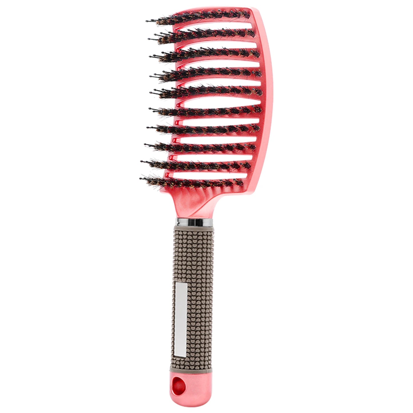 Ultimate Detangling Hair Brush - Bristle & Nylon Combo for Curly Hair, Wet Massage & Salon-Quality Styling Tools