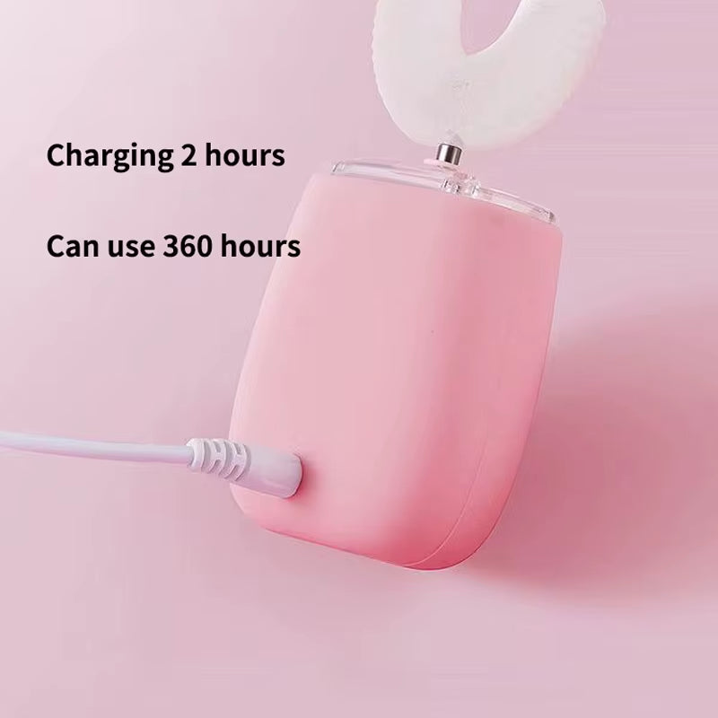 Revolutionary 360° Smart Sonic Electric Toothbrush - USB Rechargeable for Adults & Kids, Perfect for Whiter Teeth!