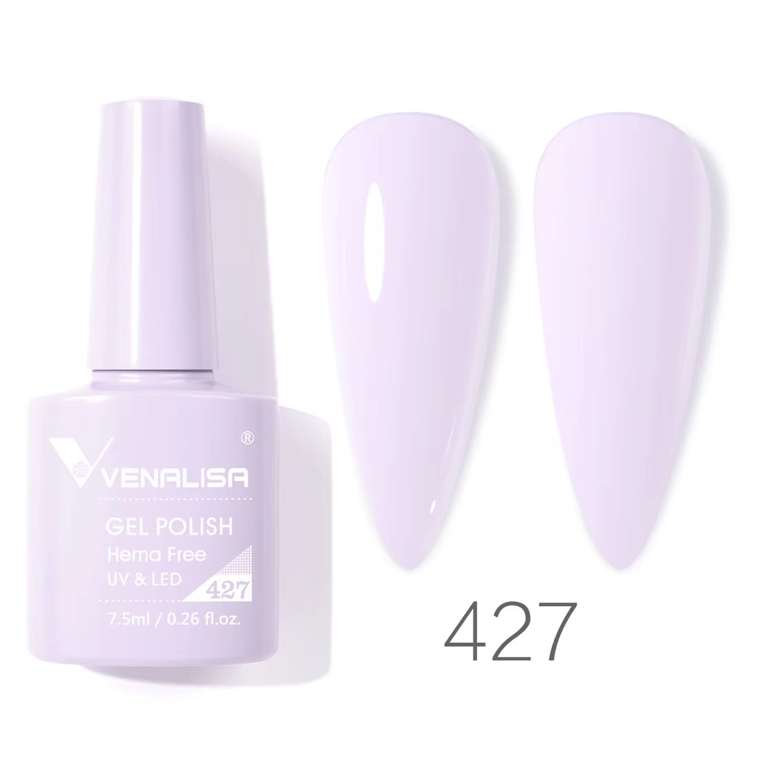 VIP4 TPO-Free Nail Gel Polish - 7.5ml Soak Off UV/LED Varnish for Stunning Full Coverage Manicure