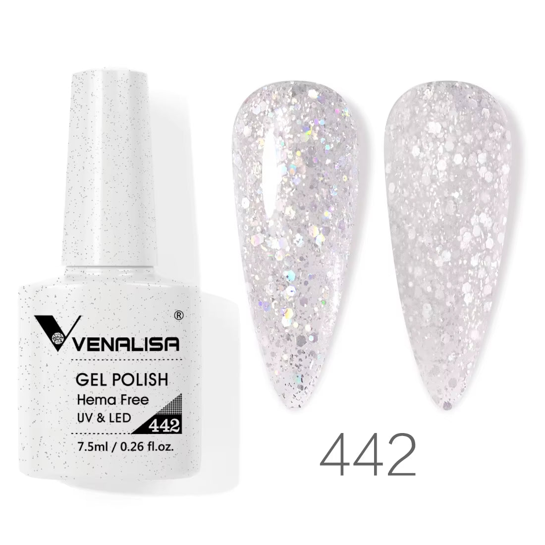 VIP4 TPO-Free Nail Gel Polish - 7.5ml Soak Off UV/LED Varnish for Stunning Full Coverage Manicure