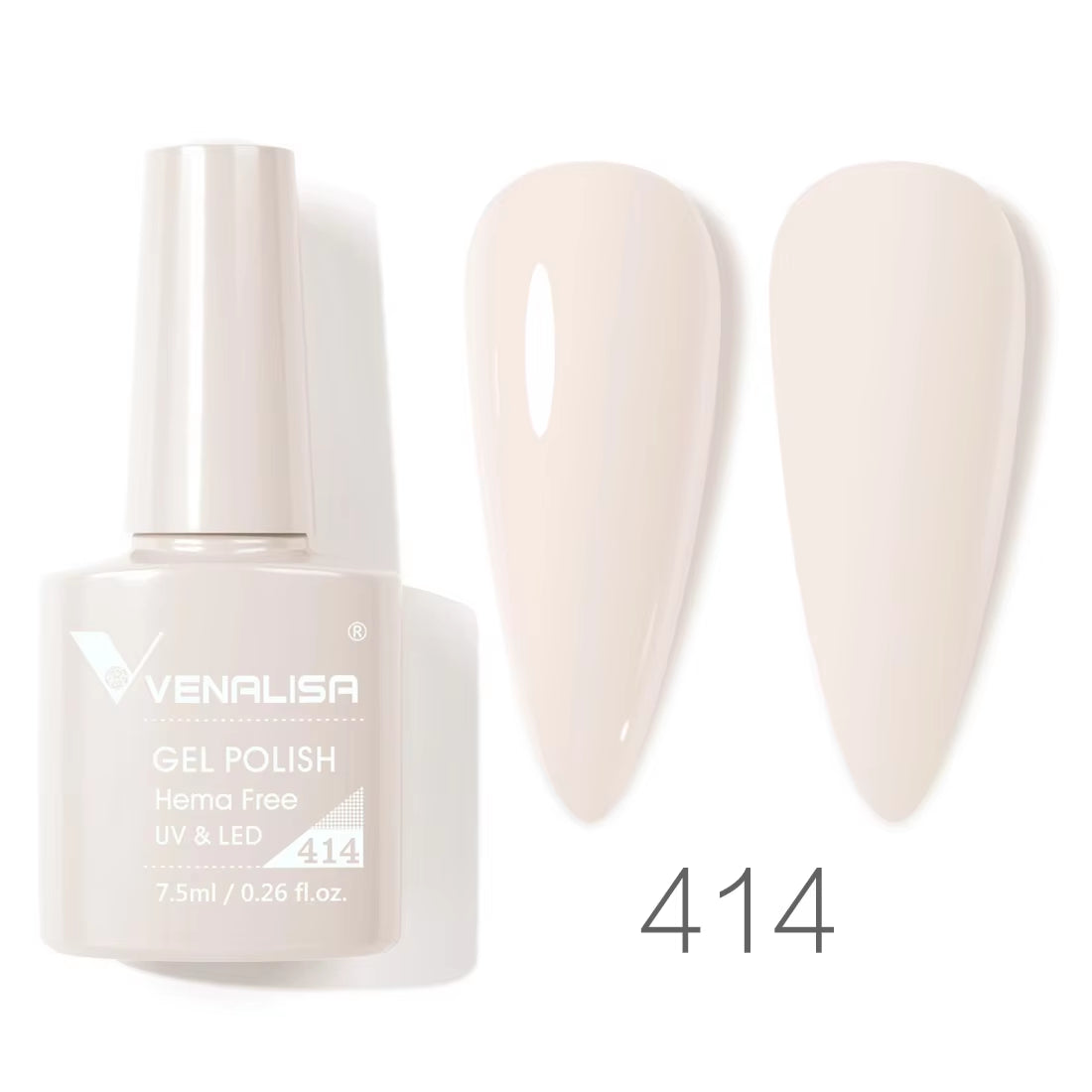 VIP4 TPO-Free Nail Gel Polish - 7.5ml Soak Off UV/LED Varnish for Stunning Full Coverage Manicure
