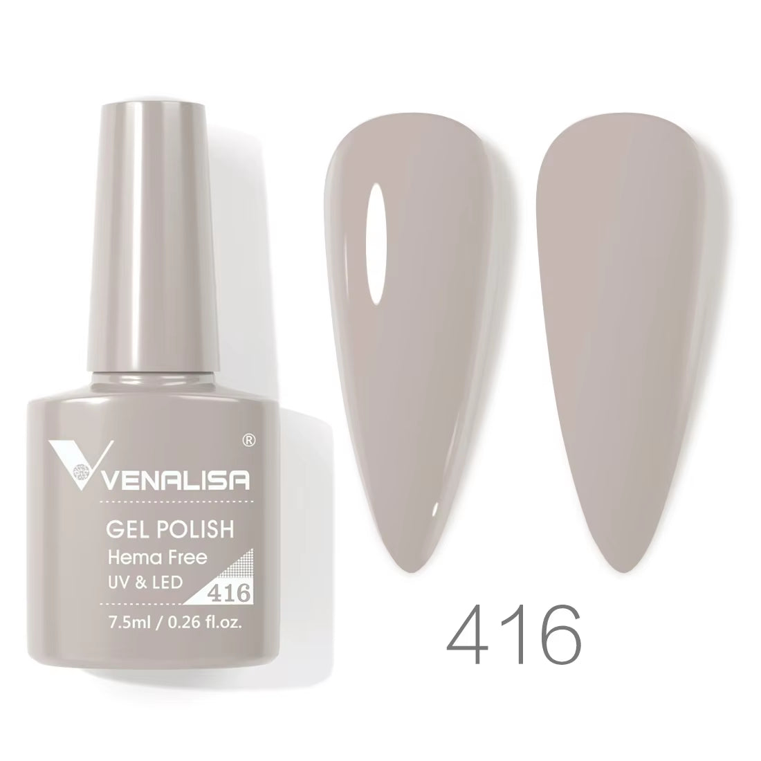 VIP4 TPO-Free Nail Gel Polish - 7.5ml Soak Off UV/LED Varnish for Stunning Full Coverage Manicure
