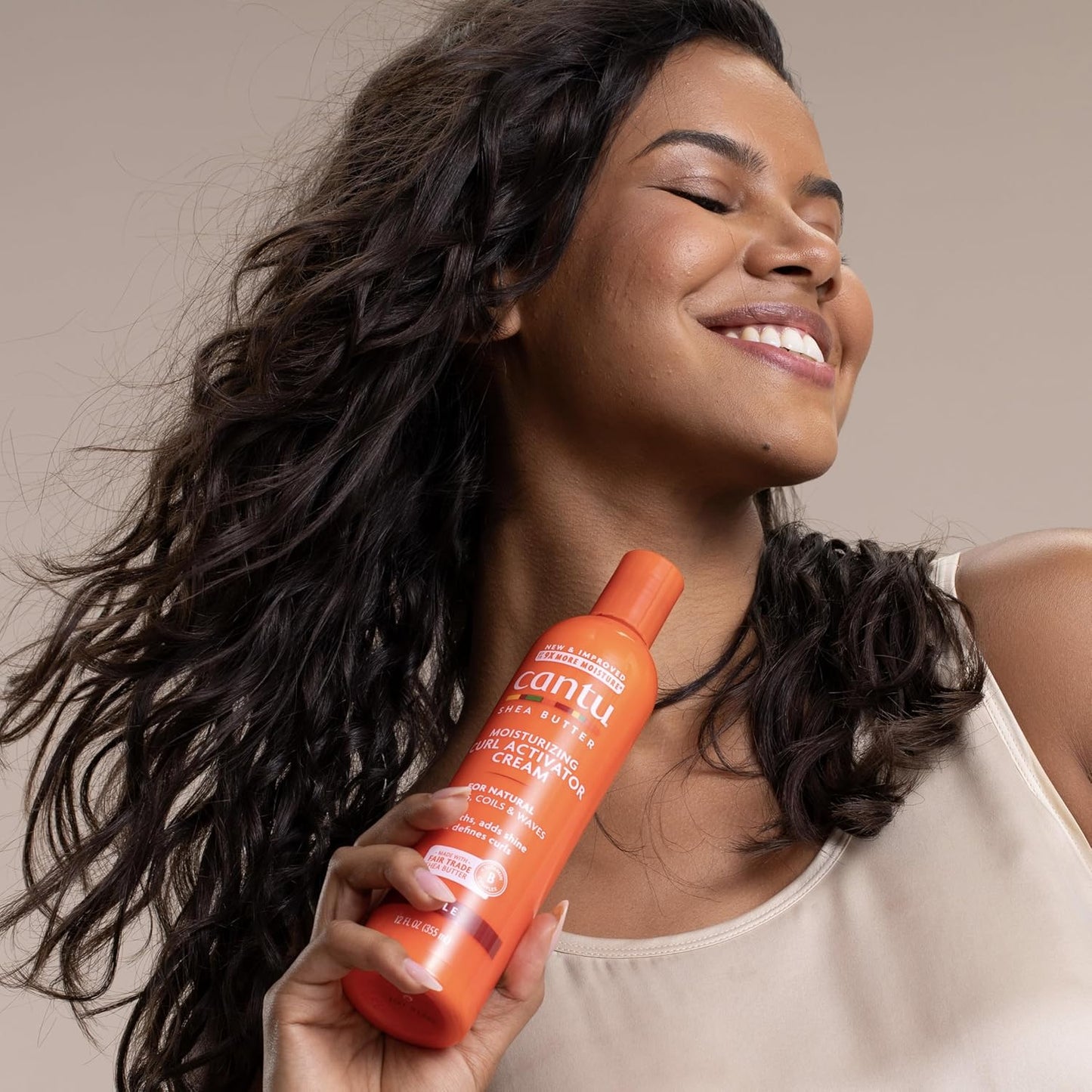 Shea Butter for Natural Hair Moisturizing Curl Activator Cream, 12 Fl Oz